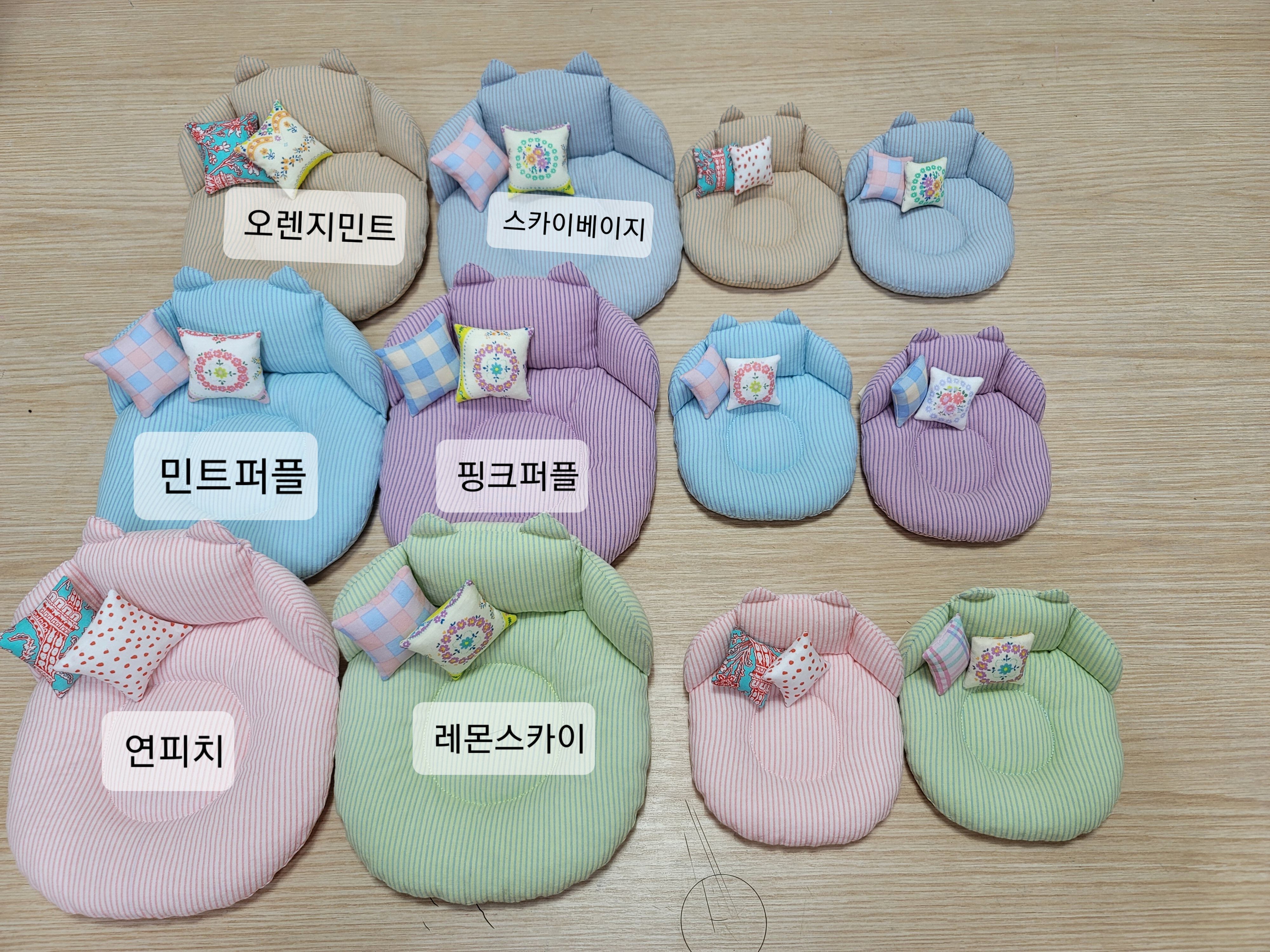 인형쿠션/고양이쿠션/인형소품/감성소품/작은것들을위한쿠션~ : 팬더의 하루 인형 공방