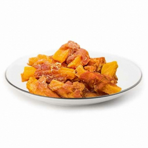 간식킹 강아지간식 치킨고구마 300g 생크림 식물성닭고기 고구마 3개 : 월드원