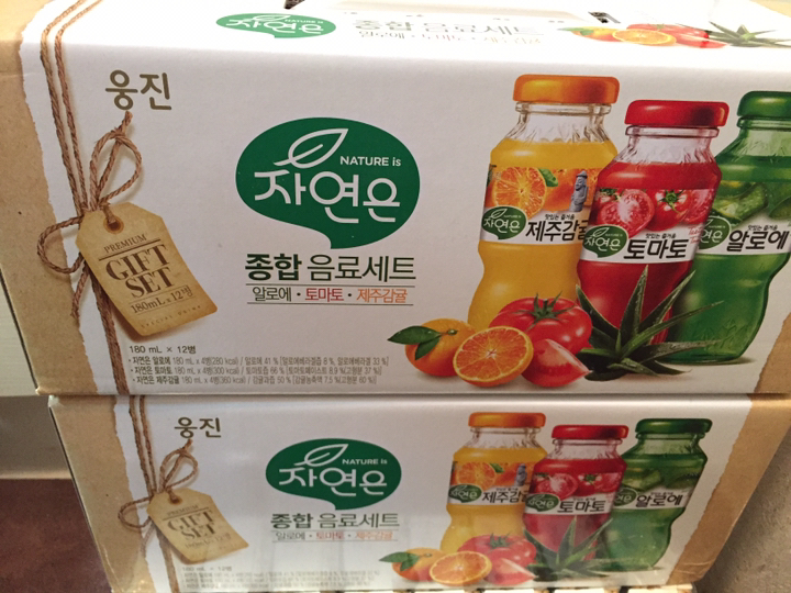 웅진식품 웅진 자연은 종합음료세트 1호 : 티어하임댕댕이
