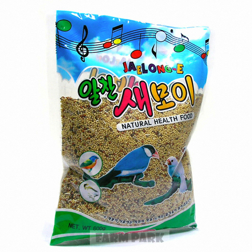 한일펫 사료 간식 재롱이 알찬 새모이 1.8kg(0.6x3개) : 월드원