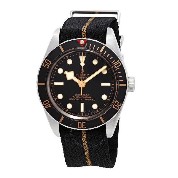 Tudor Black Bay Fifty-Eight 오토매틱 블랙 다이얼 남성용 시계 : 샤인앤럭스