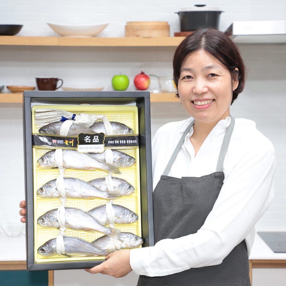 천년의빛영광 법성포 영광굴비 명품 선물세트 10미 1.1kg : 해미락수산