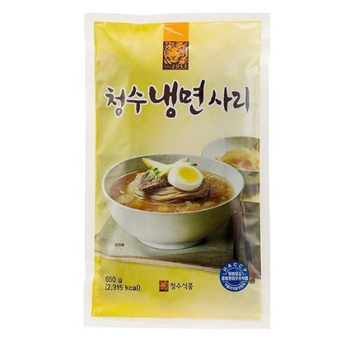 청수식품 냉면 냉면사리 5인분 650g 1개 : 가성비 가심비 mall