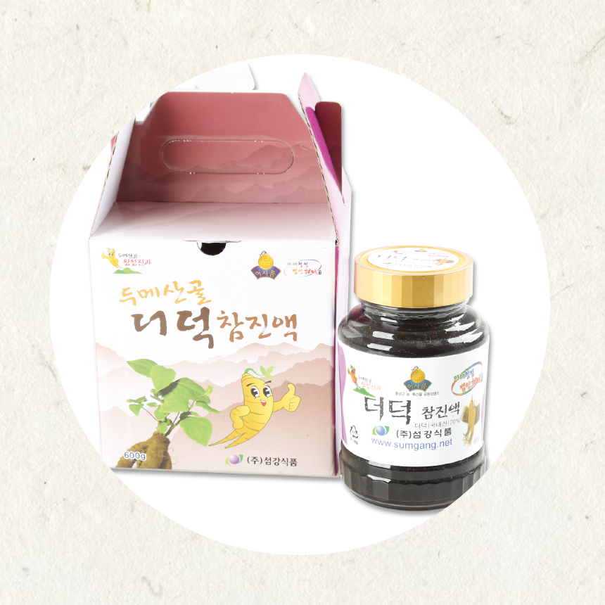 [횡성진과] 더덕참진액 : 주식회사 섬강식품