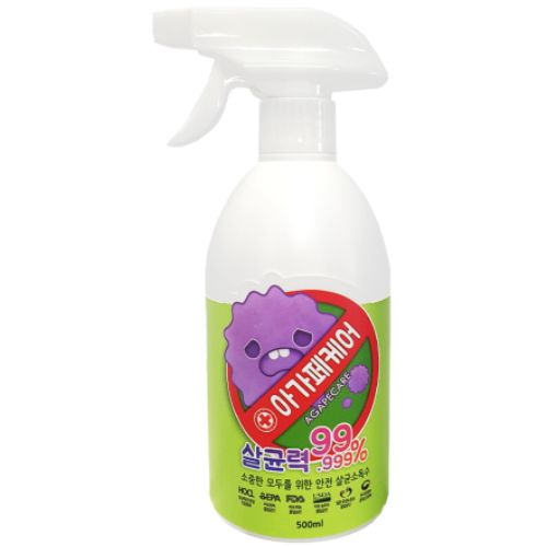 엠씨씨바이오 살균소독제 아가페케어 500ml 스프레이형 본품 1개 : 가성비 가심비 mall