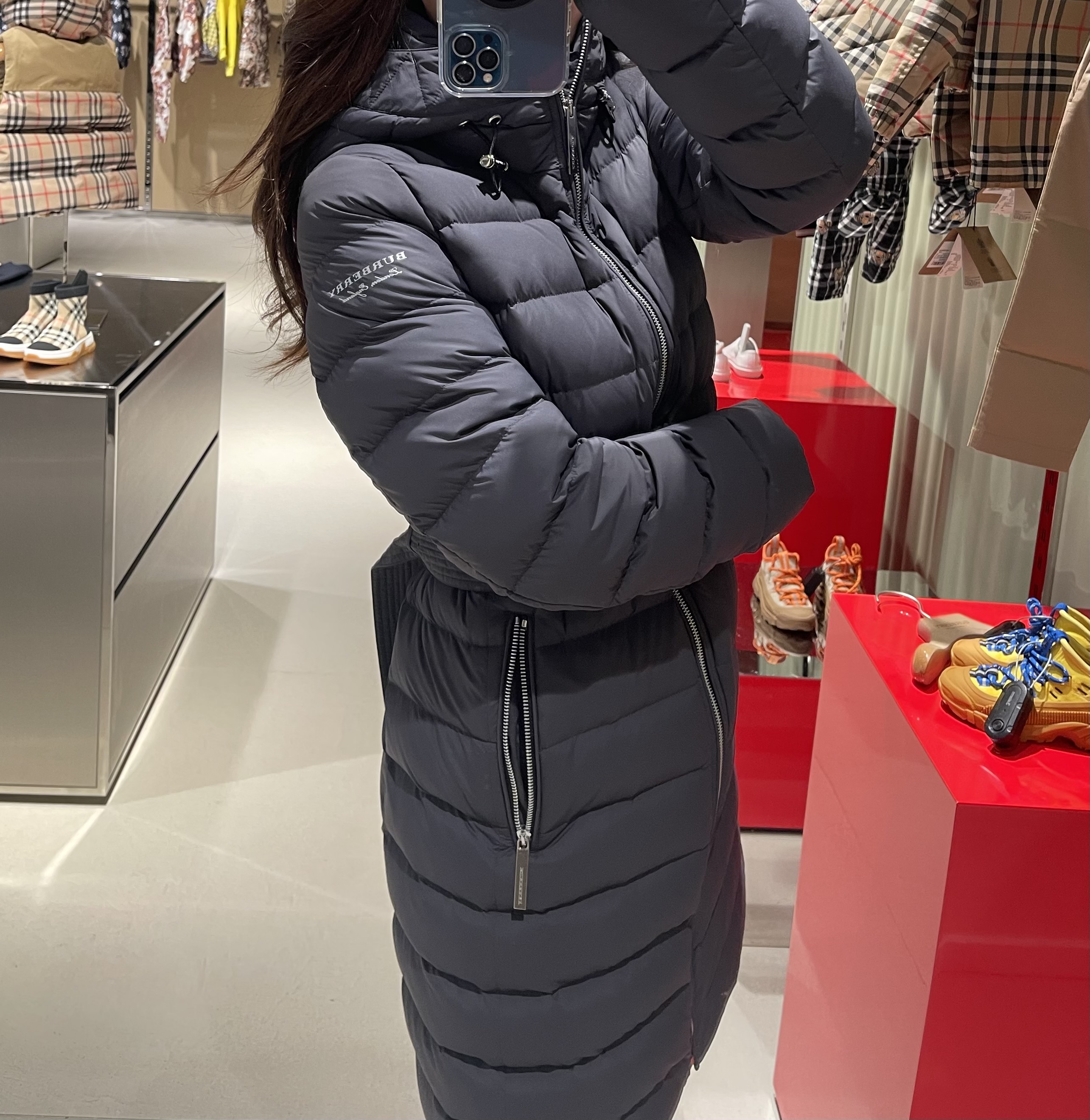 [관부가세 포함] 버버리 라임하우스 구스 다운 패딩 : 뉴욕패밀리