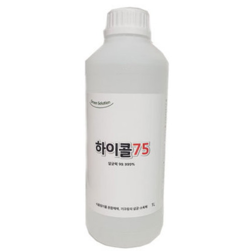 하이콜75 살균소독제 1L 액체형 본품 1개 : 가성비 가심비 mall
