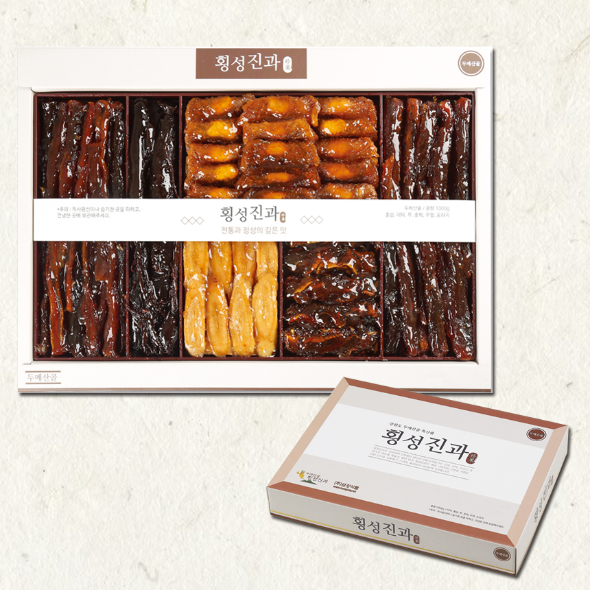 [횡성진과] 두메산골 : 주식회사 섬강식품