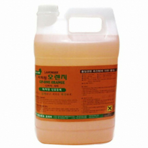 랜드마크코리아 다용도세제 지피원 오렌지 3.75L 액체형 본품 4개 : 가성비 대용량 가심비 마켓