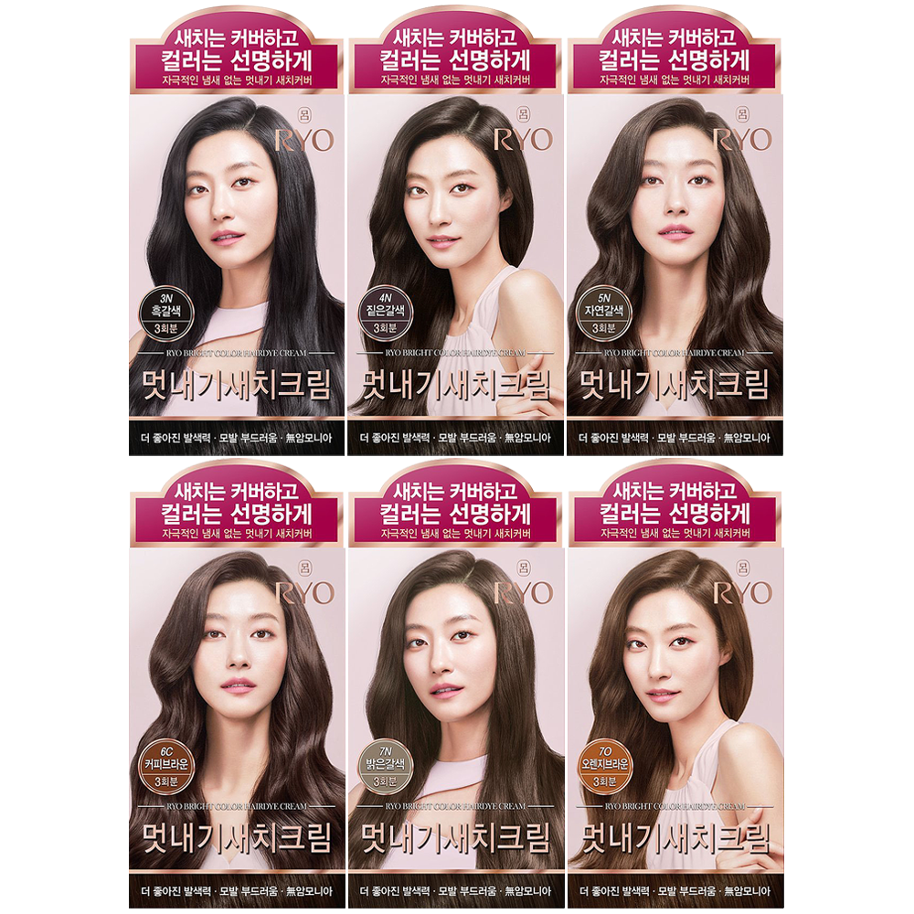 려 우아채 멋내기 새치크림 염색약 : Top뷰티