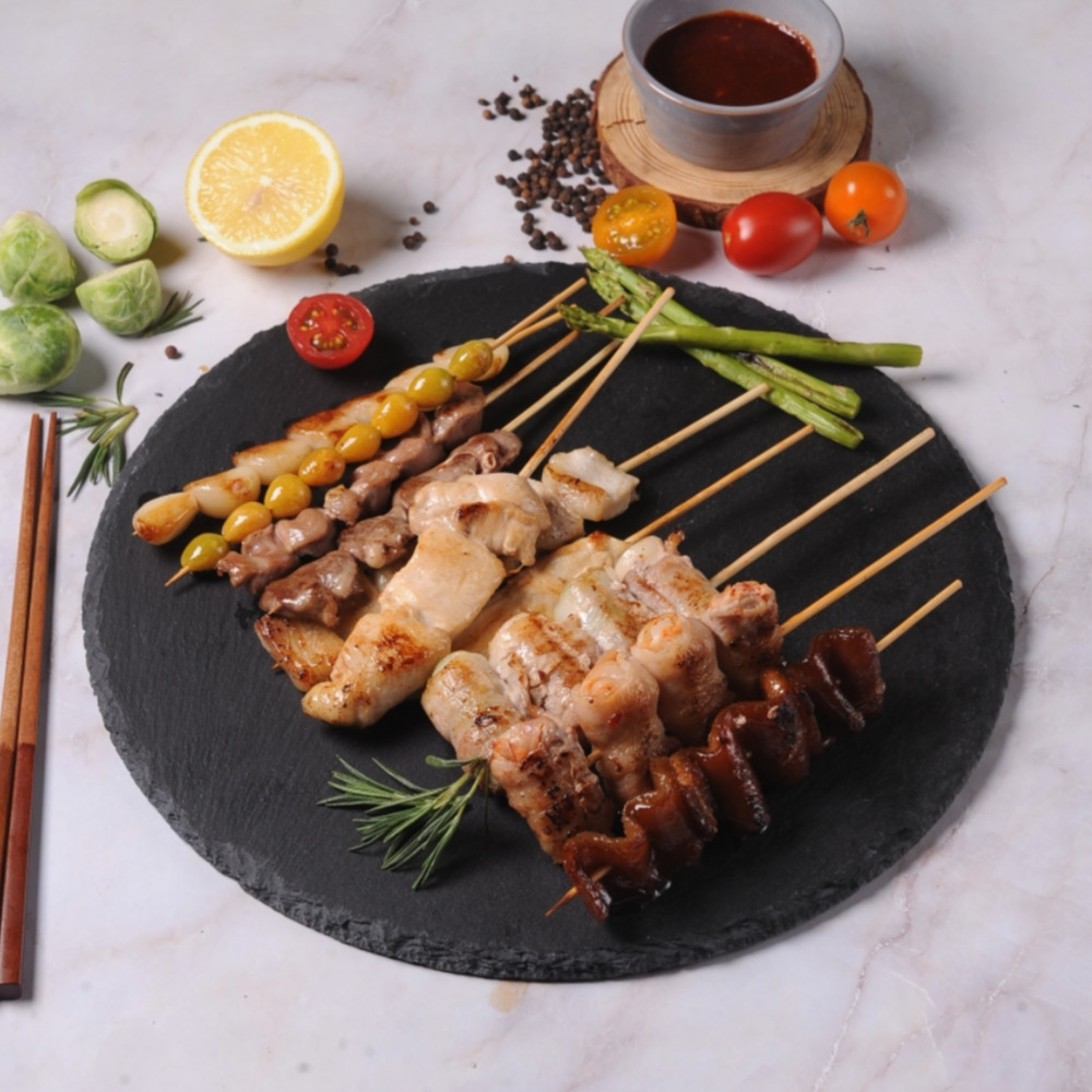 염통꼬치 닭꼬치 파닭 모듬 꼬치 15종 : 위플러스온