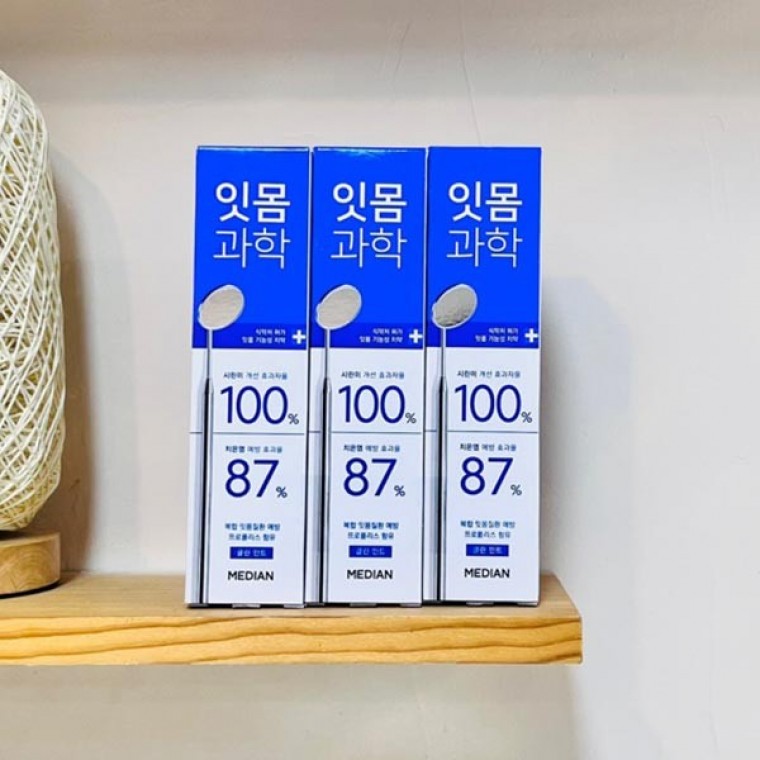 [다잇소]   메디안 잇몸과학 클린민트 치약(3개입) : 수빈앤수지