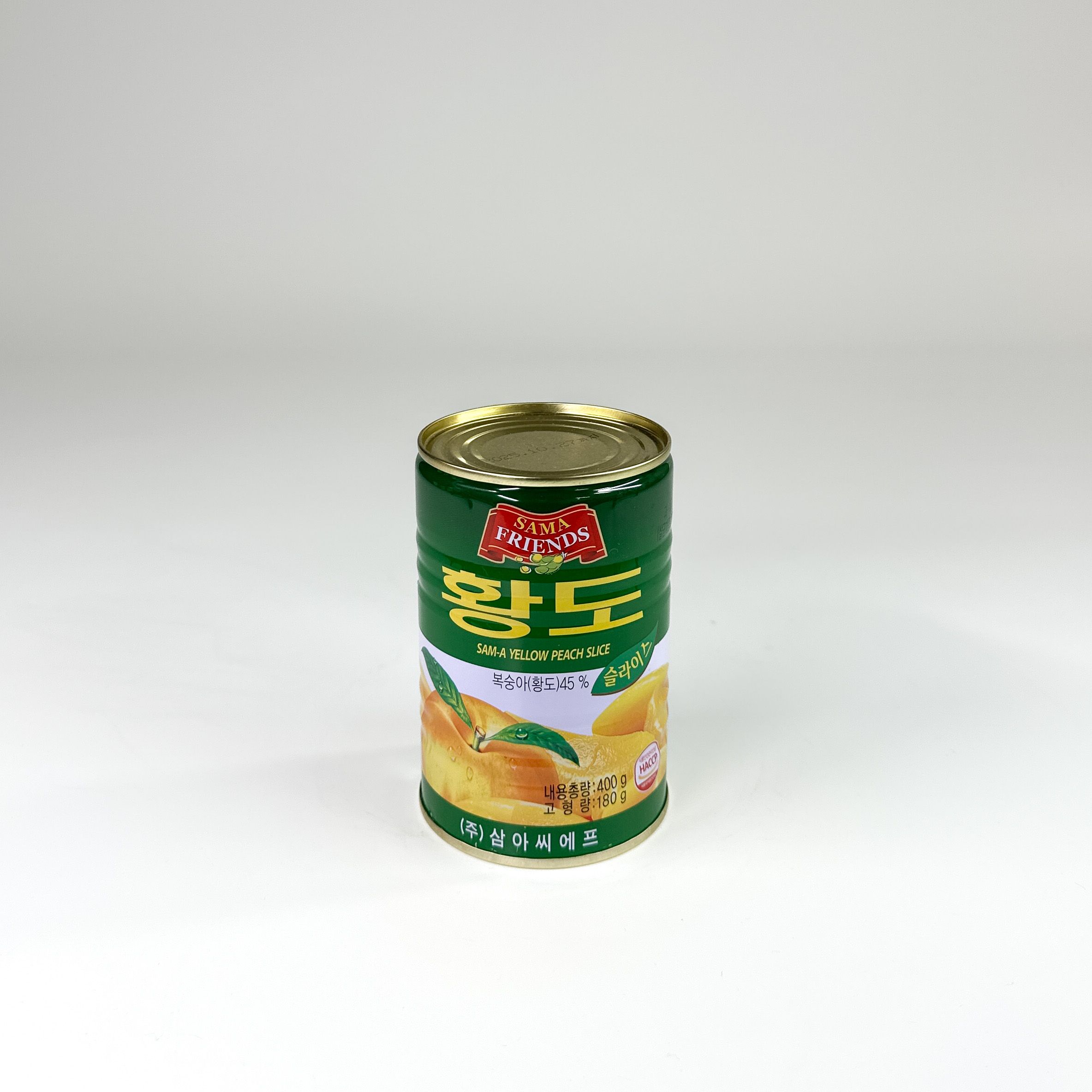 삼아씨에프 황도 슬라이스 400g : 왓푸드