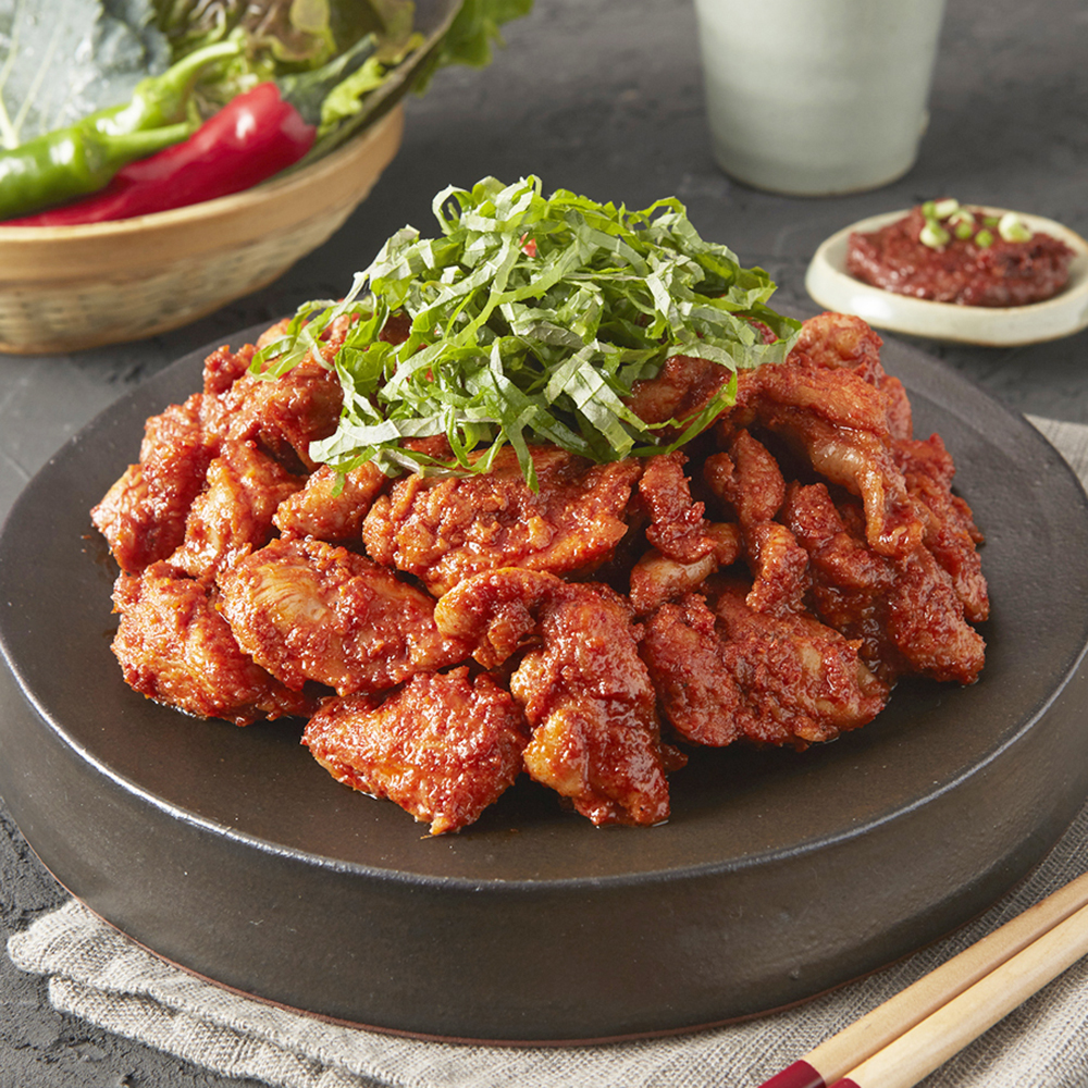봄내 춘천닭갈비 국내산 닭다리살 1kg 2개 (냉장, HACCP, 봄내푸드) : 마미스그린마켓