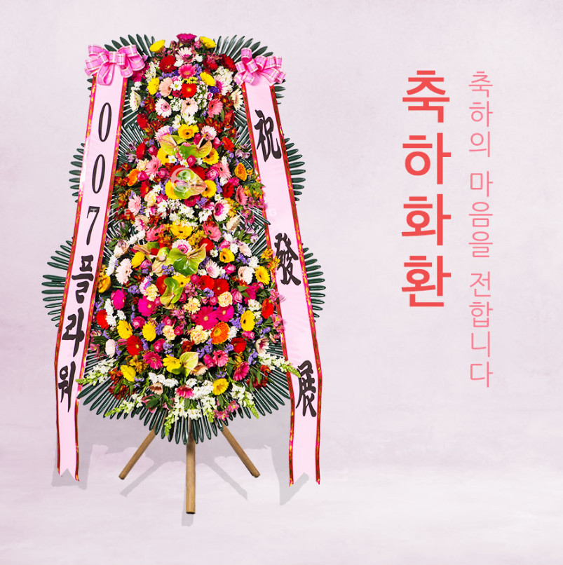 화환 근조화환 축하화환 개업 화분 결혼 결혼식 장례 장례식 서울 조화배달 : 007FLOWER
