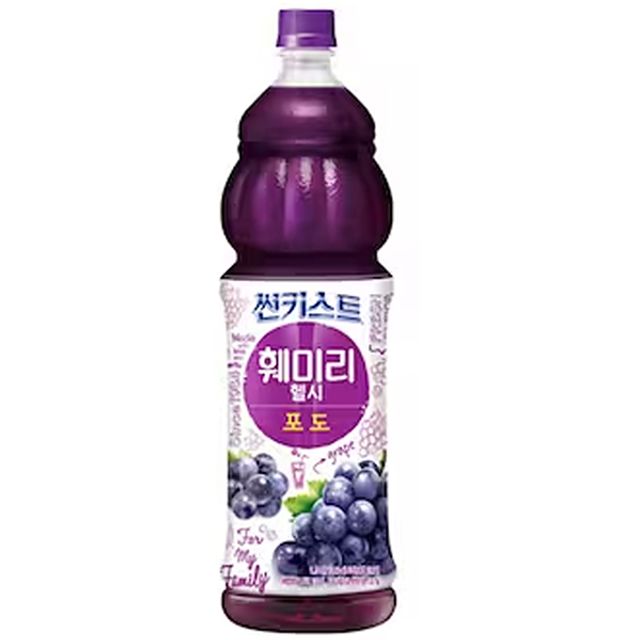 썬키스트 훼미리헬시포도 1.5l 해태 : 카페모카