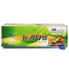 토탈하우스 랩 뉴랩 뉴커터랩 슬라이딩 커터랩 폭20cm×길이100m 2개 : 가심비 마켓 가성비 정품