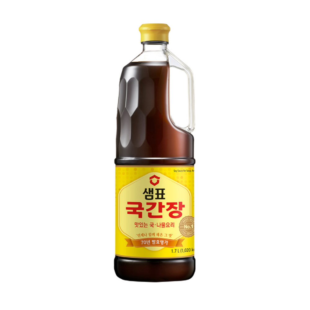샘표 간장기획 진간장 금F3 1.7L+500ml : 두배로마트