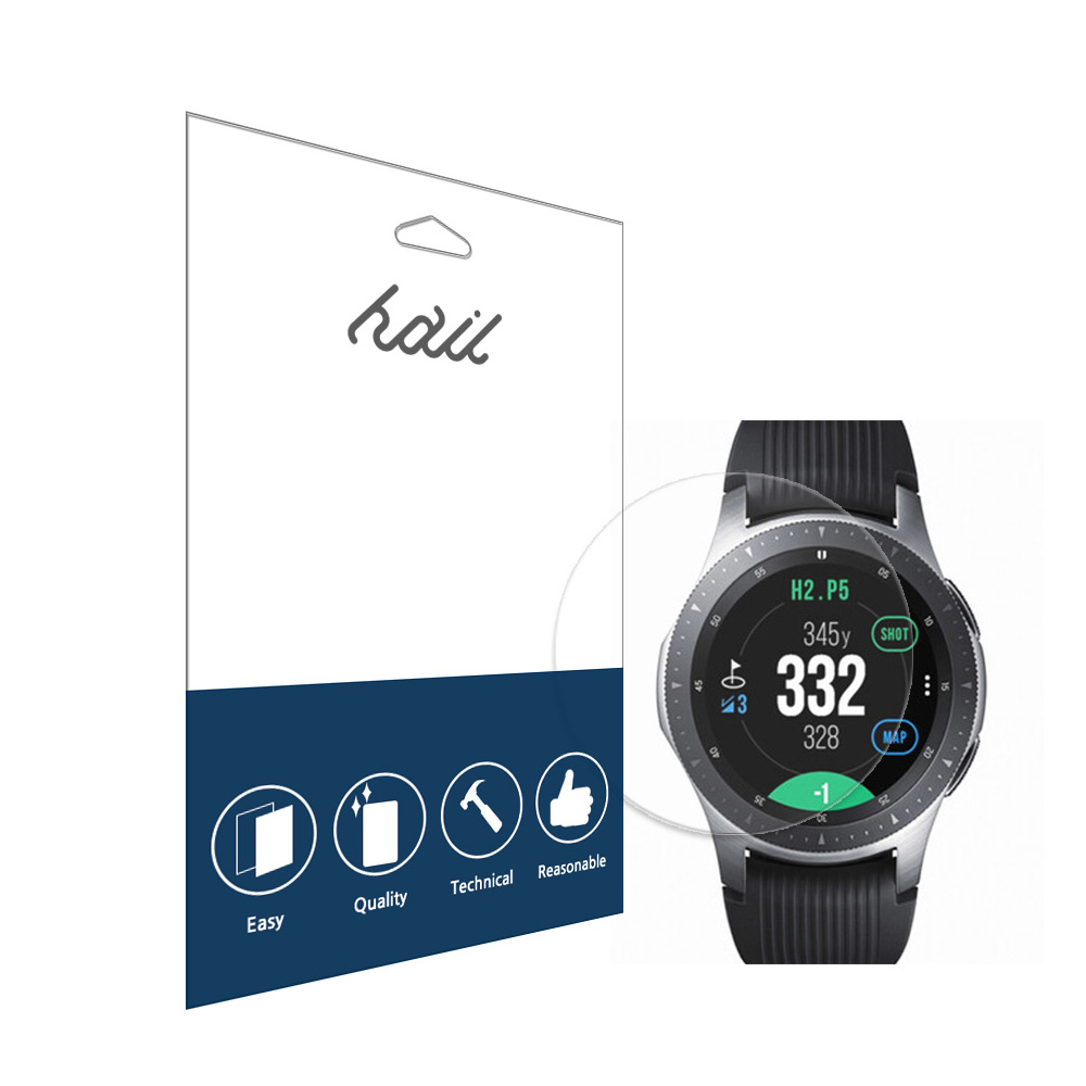 hail 갤럭시 워치6 클래식 골프 에디션 47 mm 강화유리 2매입 : all hail