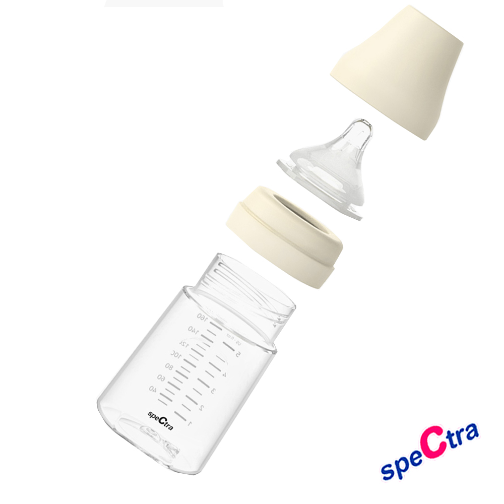 스펙트라 올셋 PP 젖병 160ml : 베이비그린