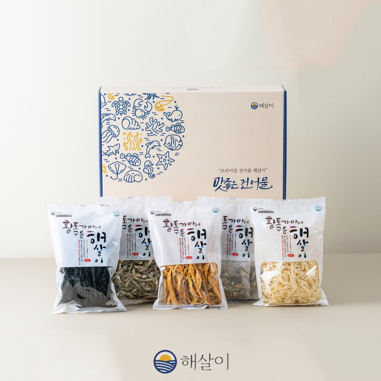 해살이 추석 명절 건어물 선물세트 혼합 5종 선물셋트 : 룩앳유 Look at U