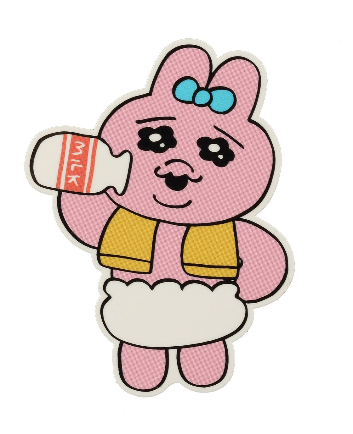 [오빤쮸우사기 일본직수입] 캐릭터 3종 데코 스티커 빤쮸토끼 카와이소니 오판츄 : 시에나의 집