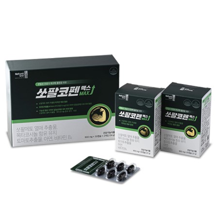 [건강기능식품] 경동제약 네이처위드 쏘팔코펜 맥스 900mgx30캡슐 : HSP홍익몰