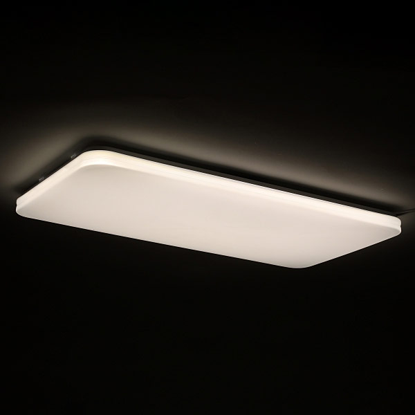 MEGA LED 50W 플리커프리 직사각 2등 방등 안방등 작은 거실조명등 4000k 주백색 : 대성인테리어조명