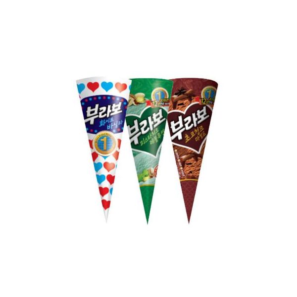 해태 부라보콘 바닐라 8개+초코8개+피스타치오 8개 : 올for원