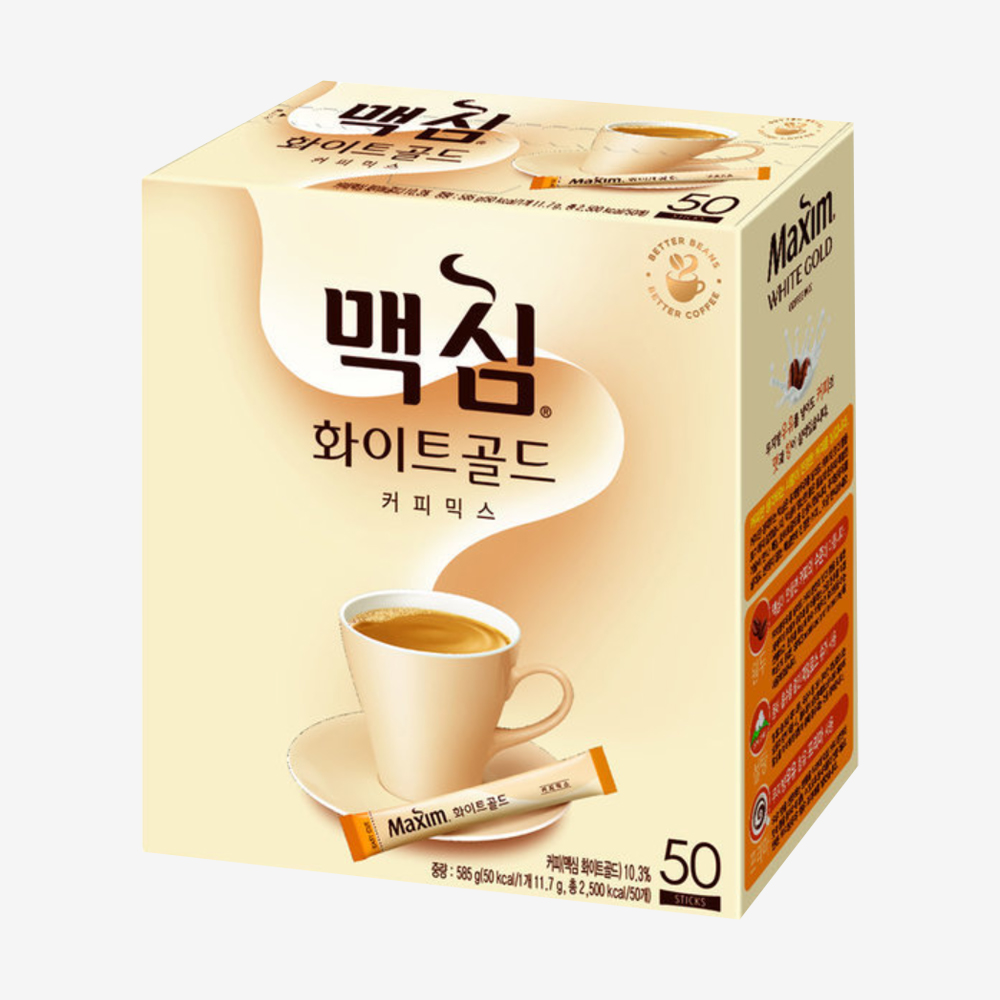 맥심 화이트골드 커피믹스 585g (11.7g x 50개) : 닥터박의 선택