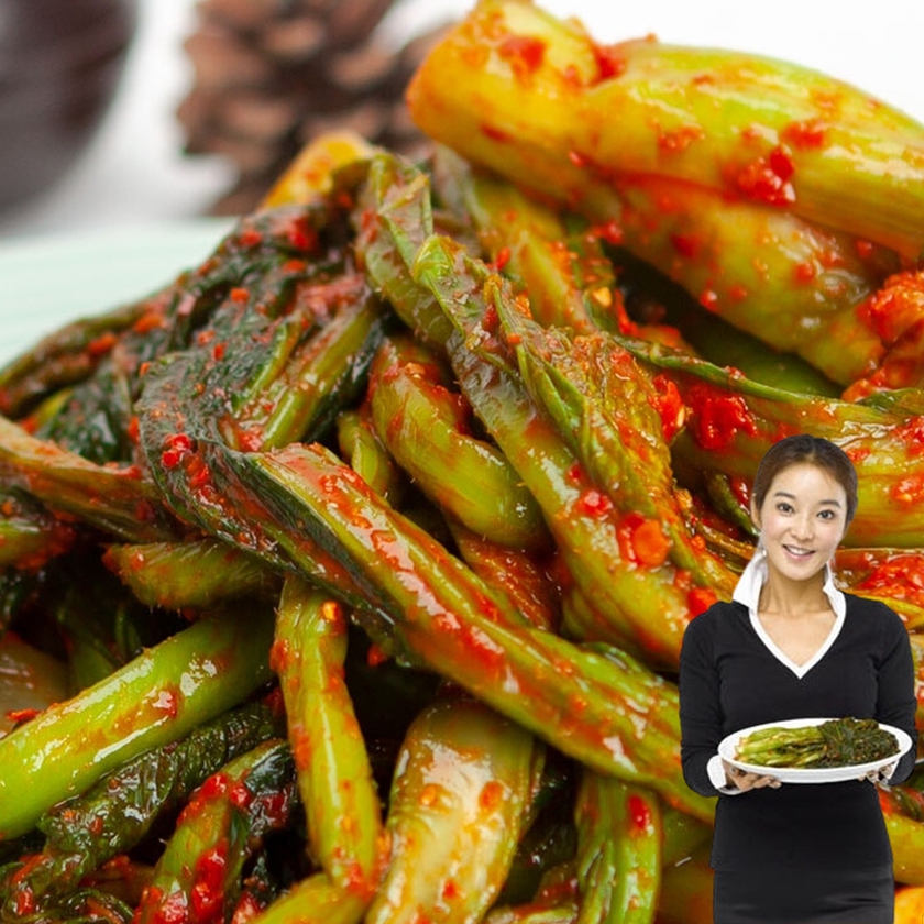 서민갑부 여수곽진영 갓김치 1kg 돌산 종말이 곽진영 김치 : 리치애플