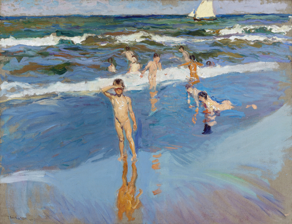 작품번호 2086 호아킨 소로야 Children in the Sea, Valencia beach 발렌시아 해변의 아이들 : 명화판매