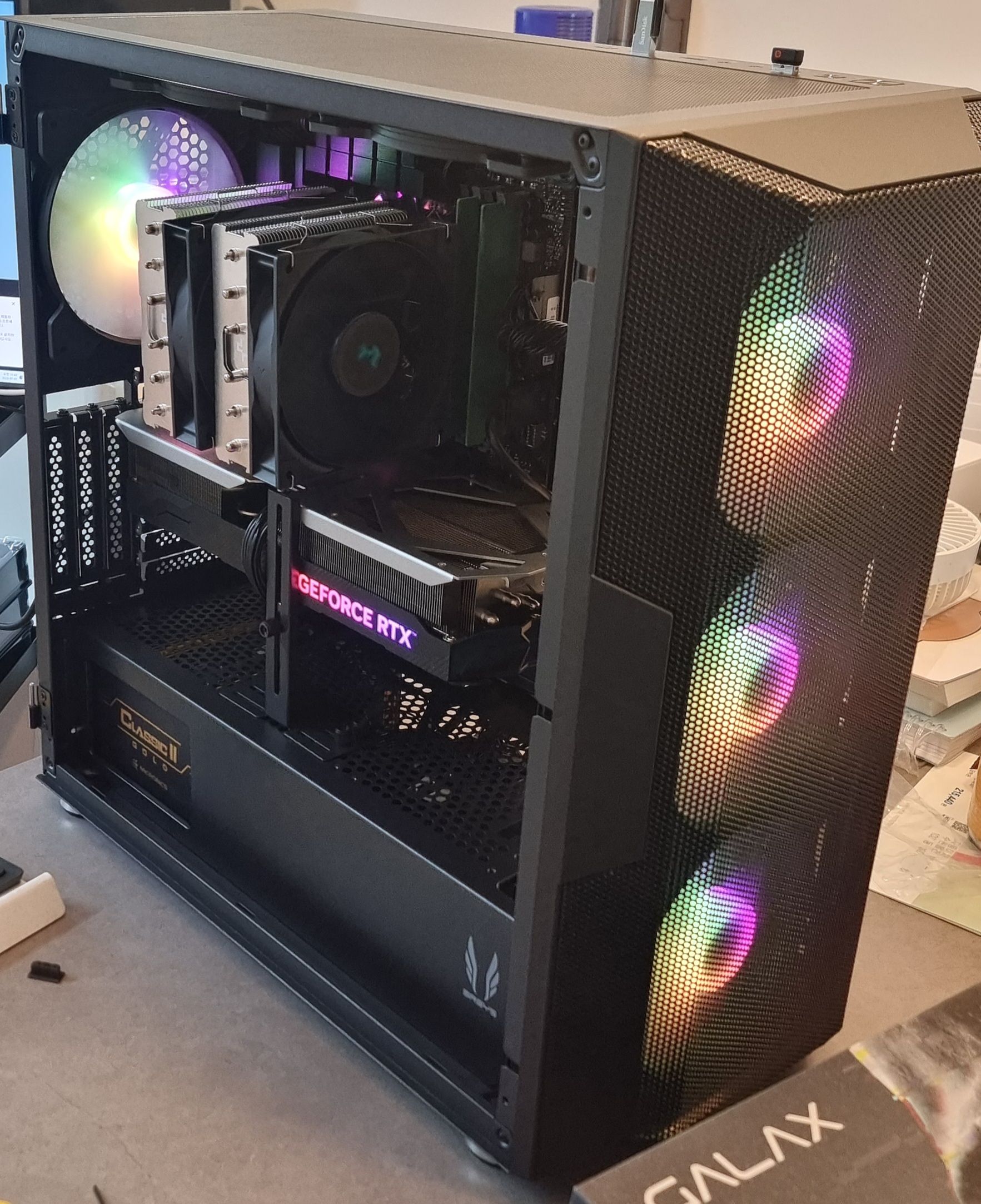 스피드컴퓨터 조립PC 영상편집 게이밍 데스크탑 9800x3d 베그 몬헌 5080 5070ti : JS-글로벌