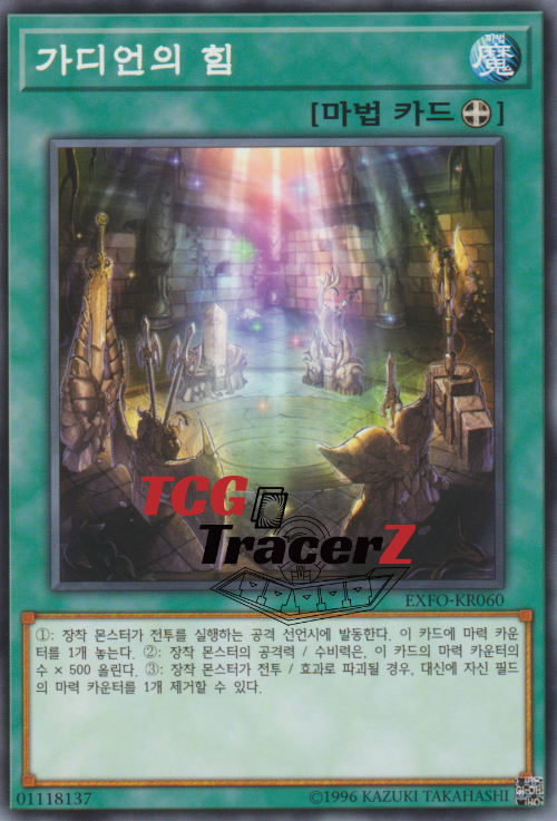 가디언의힘 (EXFO-KR060) 노멀 : 티씨지 트레이서즈