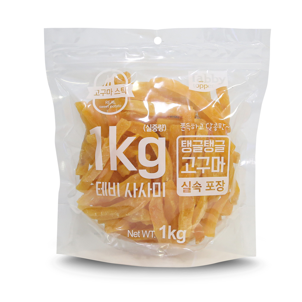 테비 탱글탱글 고구마 통고구마 2kg[종류선택가능] : 두리펫