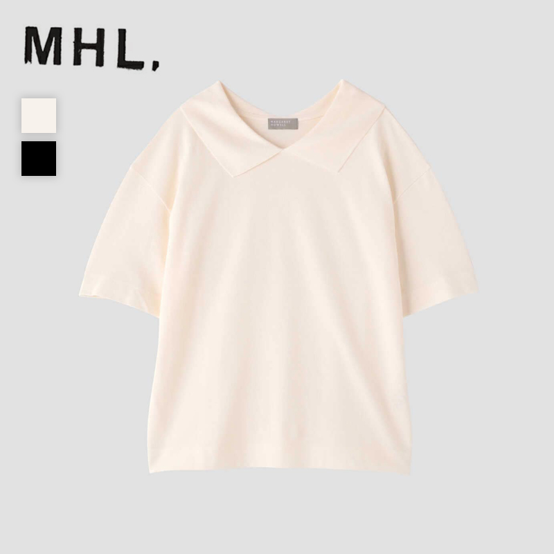 MHL 23FW 마가렛호웰 ORGANIC COTTON PIQUE 피케 티셔츠 (2컬러) : 도쿄 맨션