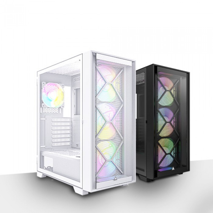 MONTECH AIR 1000 PREMIUM 강화유리 (White) 미들타워 PC케이스 : 아토닉스