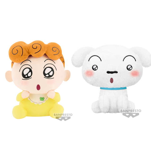 짱구는 못말려 반프레스토 SUPER 봉제인형 짱아&흰둥이 : 피규어팜