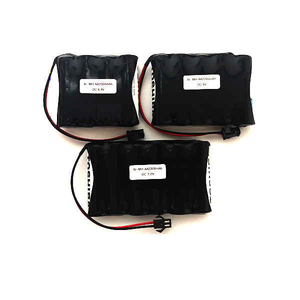 8V 6V 7.2V AA 2000mAh JST SM 니켈수소 Ni-MH RC 무선 몬스터 트럭 덤프 포크레인 오프로드 RC카 건전지 충전지 충전배터리팩 : 화성비엔씨
