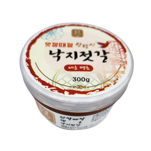매운 땡초 낙지젓갈 300g 저염 맛있는 젓갈 국내가공 : 운영푸드