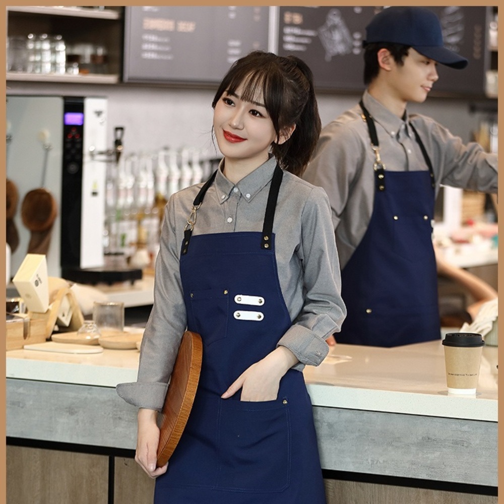 카페 유니폼 베이커리 바리스타 디저트 커피숍 아르바이트 유니폼 : 오키피크