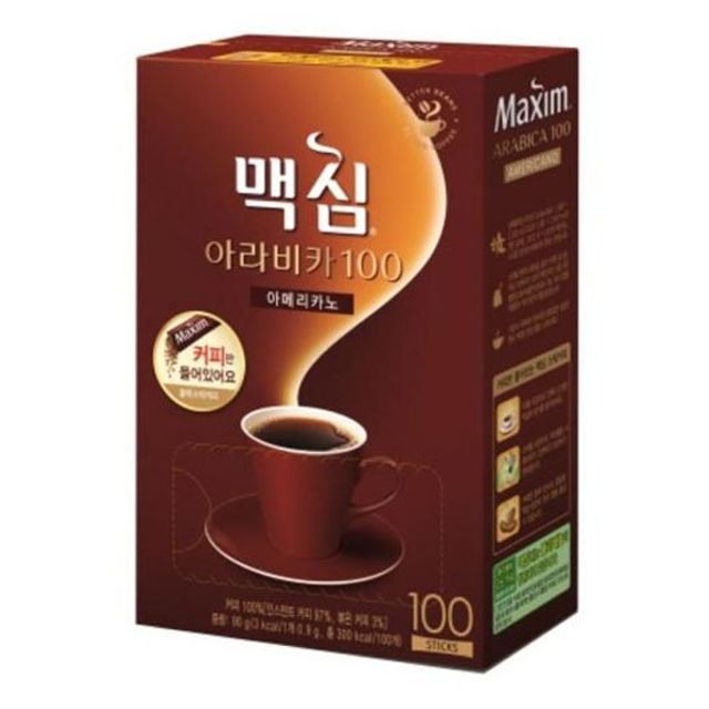 동서식품 맥심 아라비카100 아메리카노 0.9gx100개 : 카페모카