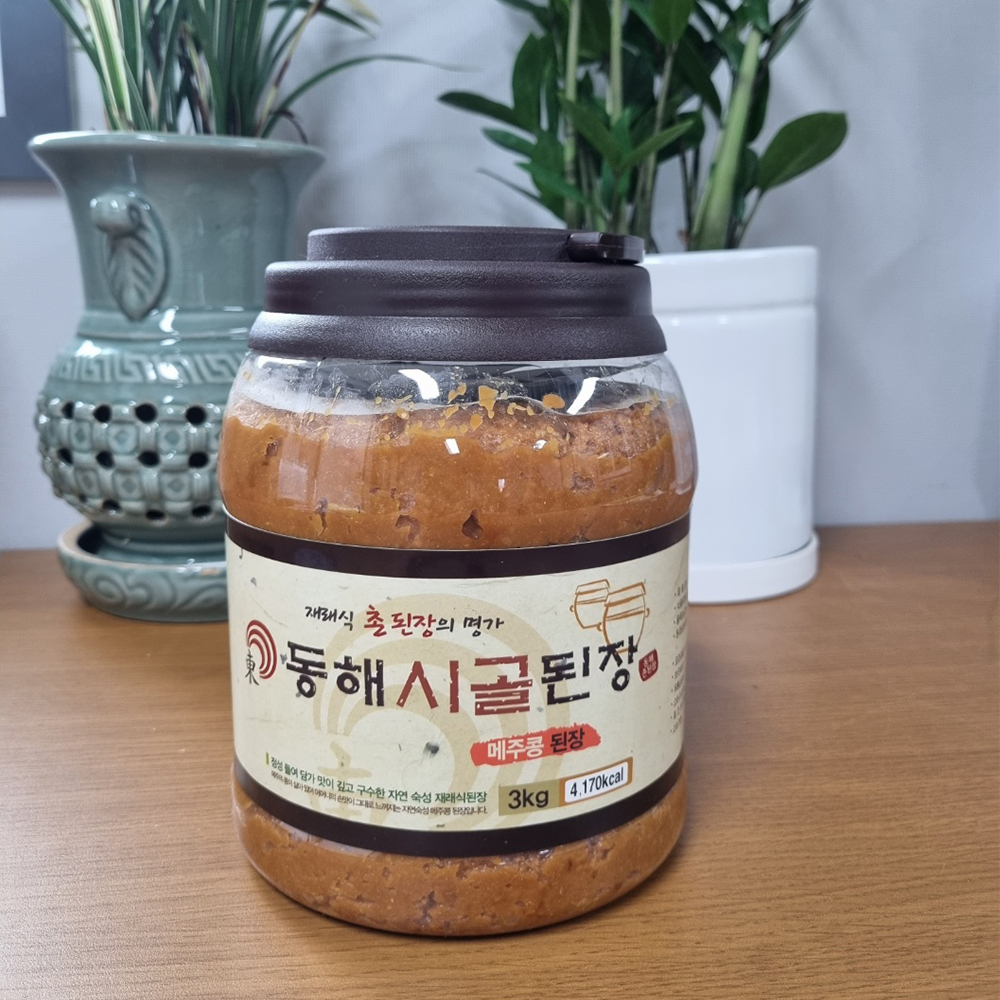 동해촌된장 3kg 동해촌시골된장 : 곰표유통