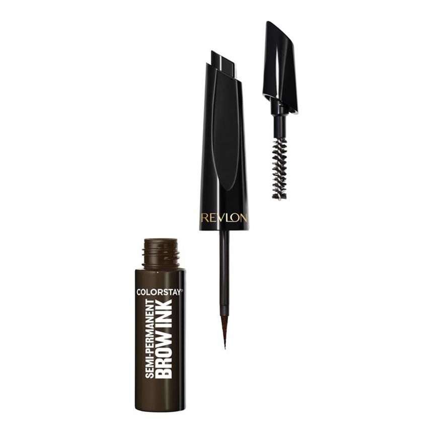 Revlon 레브론 컬러스테이 세미 퍼머넌트 아이 브로우 잉크 다크 브라운 2개 : 토리보나