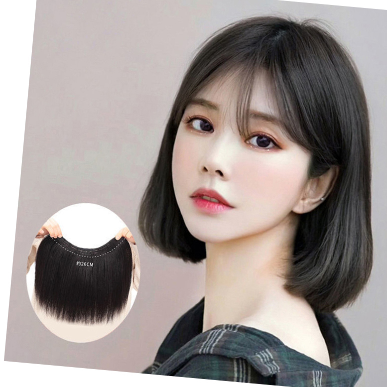 헤어피스 붙임머리 숱보충 부분 가발 어반쇼트 20cm/30cm : 가발위드