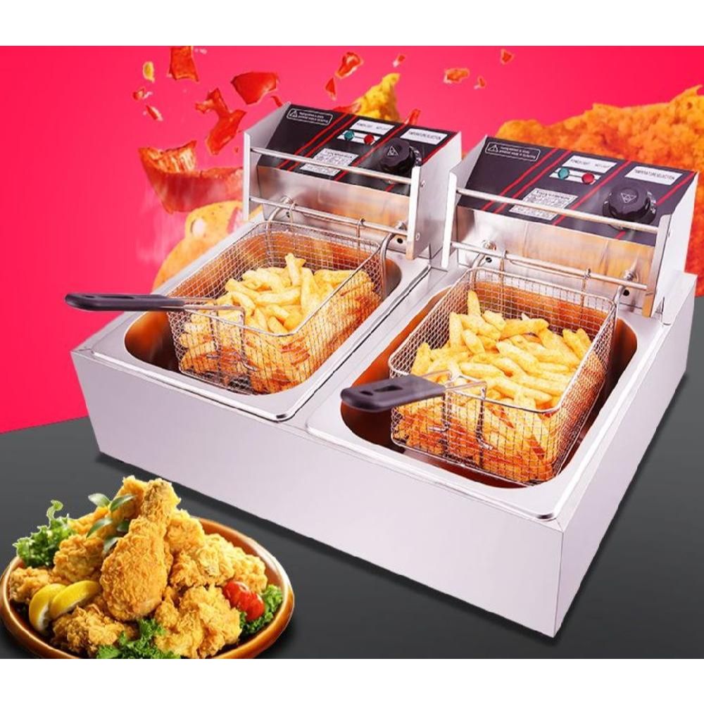 미니 튀김기 기름 분식 치킨 푸드트럭 통닭 돈까스 기계 : 모두의직구mall