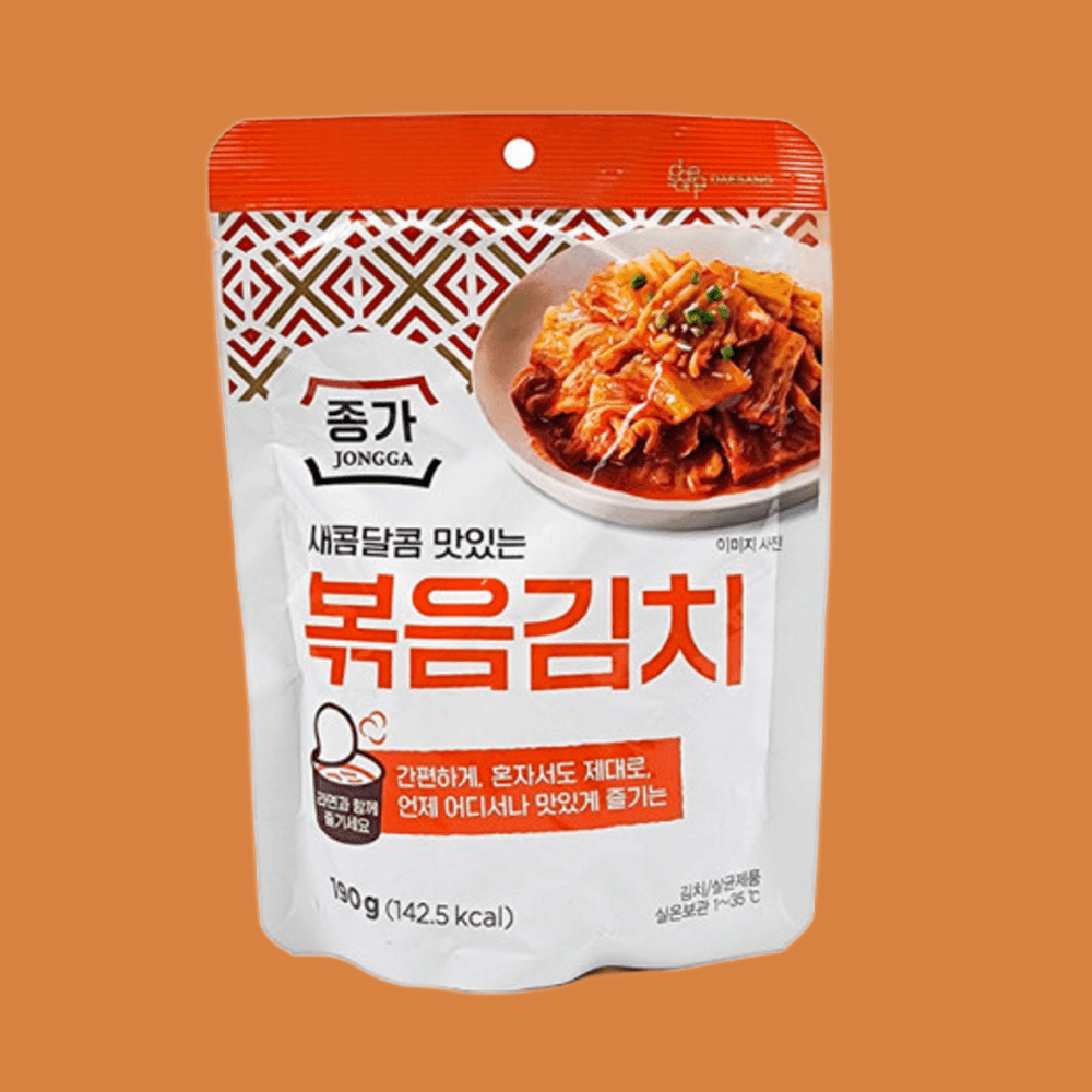 종가집 종가볶음김치 10개(개당 190그램) 새콤달콤 맛있는 : 빵나무바오밥