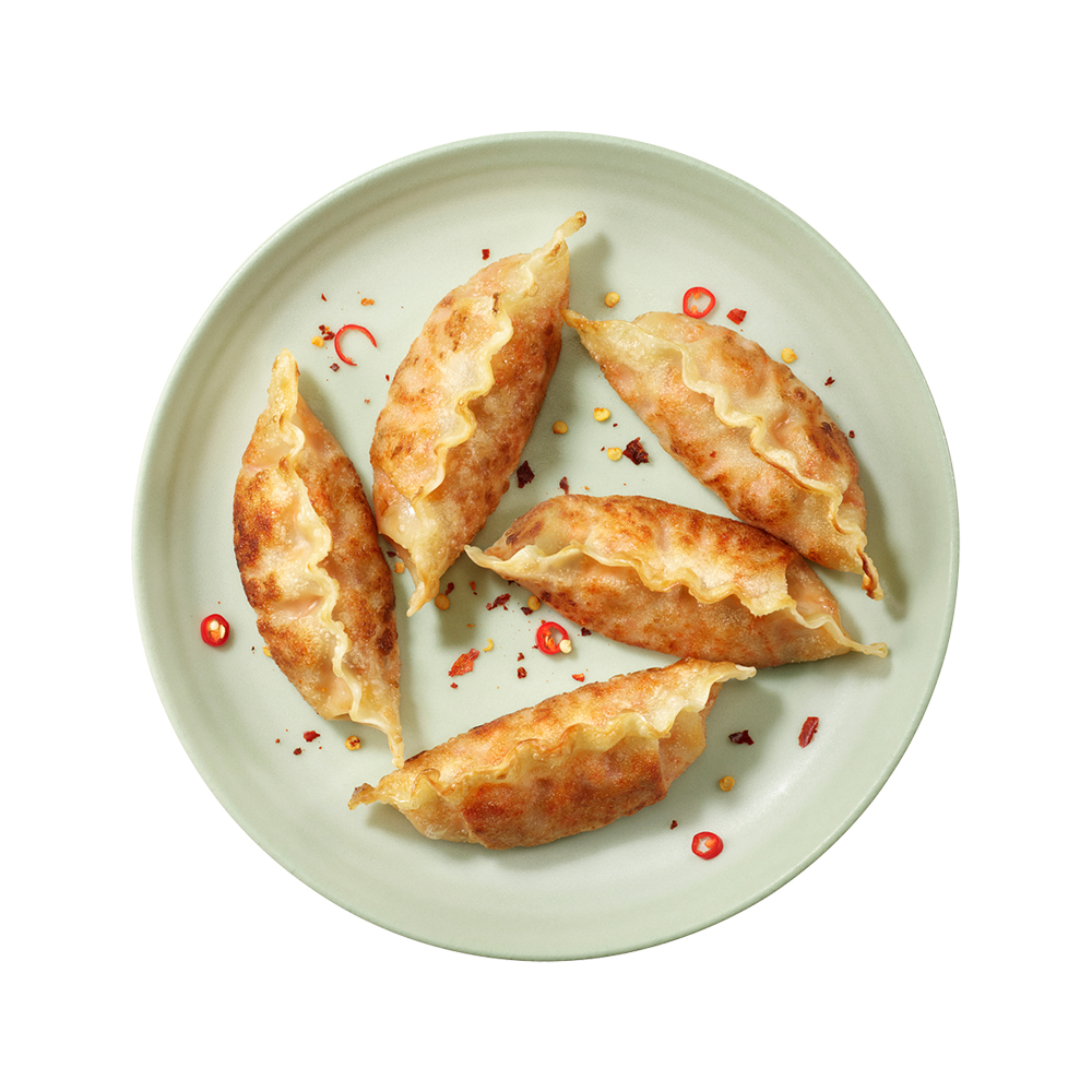 헤이밀 교자만두 고기3팩+김치3팩 (350g×6팩) : heymeal