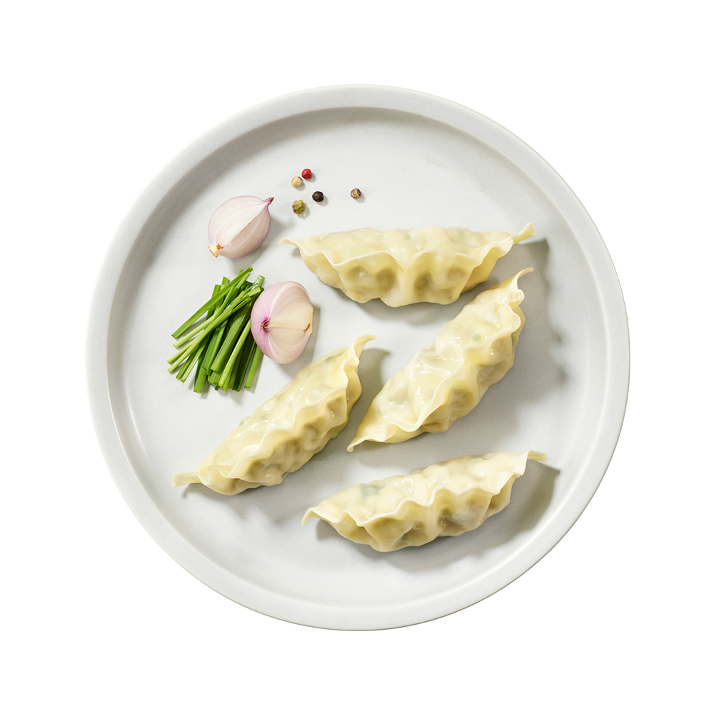 헤이밀 교자만두 고기3팩+김치3팩 (350g×6팩) : heymeal