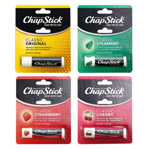 [매장 정품] 챕스틱 립밤모음 립케어/립스틱/찹스틱 chapstick 4개 : A 브랜드 멀티샵
